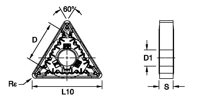 ANSI/ISO Turning Insert TN..