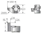 046-00233 Grooving Inserts