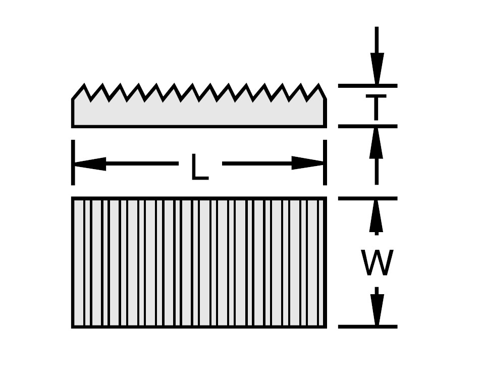 Rectangular Carbide Gripper