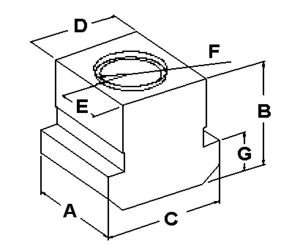 T-MUTTER 25.5-M20 TILL HDN/FC