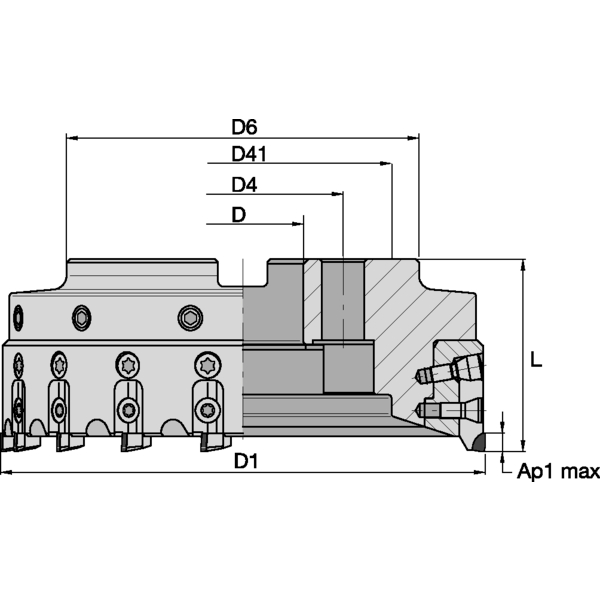 KSCM AluMill™ • Shell Mills • Metric