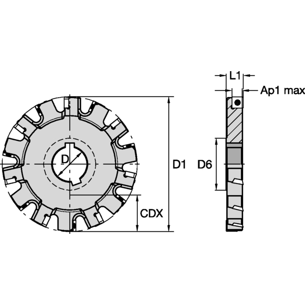 KSSS FIXED POCKET SLOTTING CU