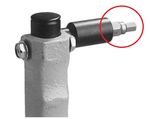 5/16" Drive bit HEX 6mm