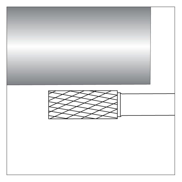 CYLINDRICAL SHAPE WITHOUT END CUT