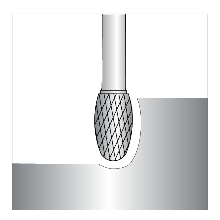 SE Burrs - Oval Shape
