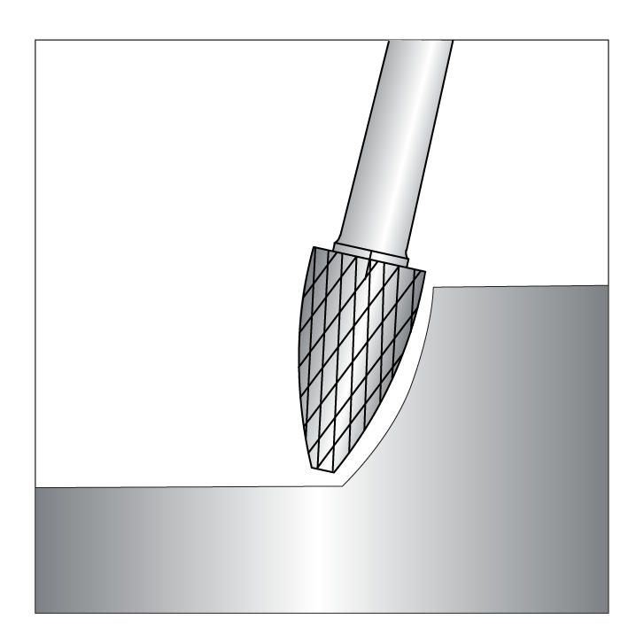 SG Burrs - Pointed Tree Shape