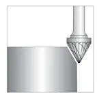 SJ Burrs - 60° Cone Shape