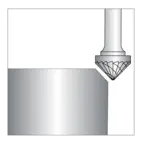 SK Burrs - 90° Cone Shape