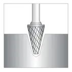 SM Burrs - Pointed Cone Shape