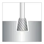 SN Burrs - Inverted Cone Shape