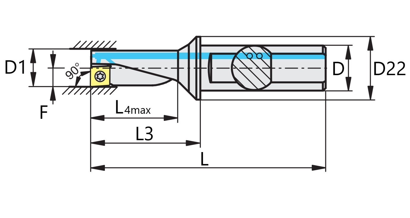 BORR 10MM 2.25xD IK WD FlexiCUT