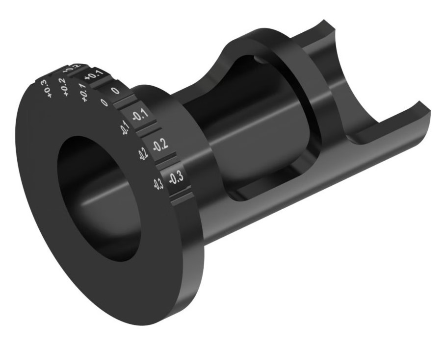 Excentrisk hylsa 25mm för skaft 20mm