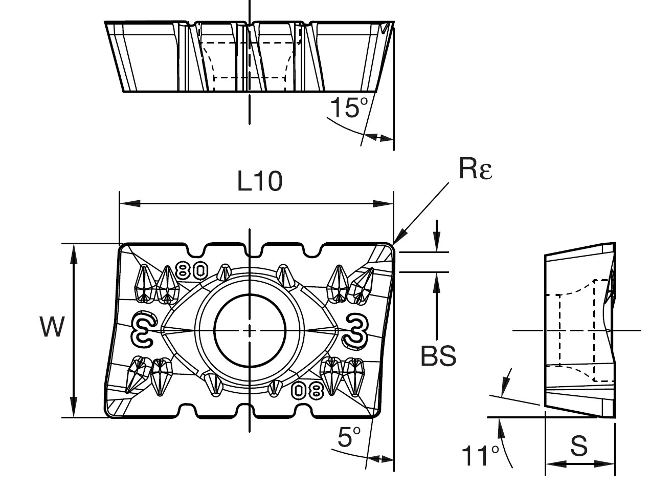 INSERT G3 HEAVY DUTY MIILING