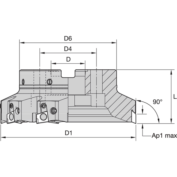 FIX-PERFECT 90 HPM SHELL MILL