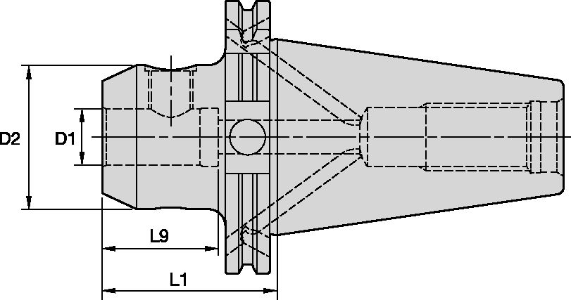 6MM EMA ISO 40 DIN69871- FORM