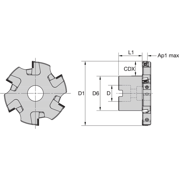 KSSM 125MM LEFT HAND SD12 INS