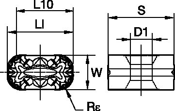 RAILROAD TURNING INSERT