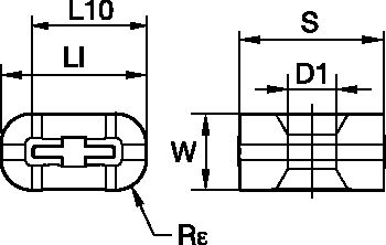 RAILROAD TURNING INSERT