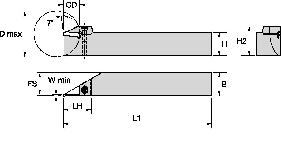A4 Holder W12.0mm L125.0mm