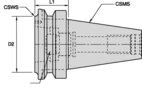 ROMICRON B FORM ADAPTER BT40