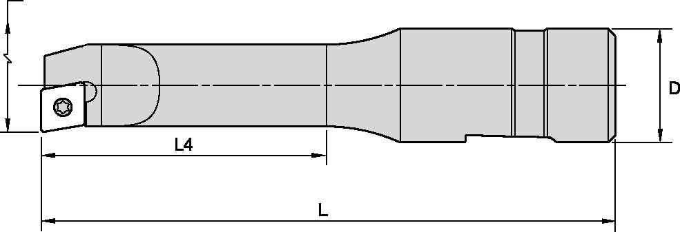 Bom 6.00-9.00 mm 90°