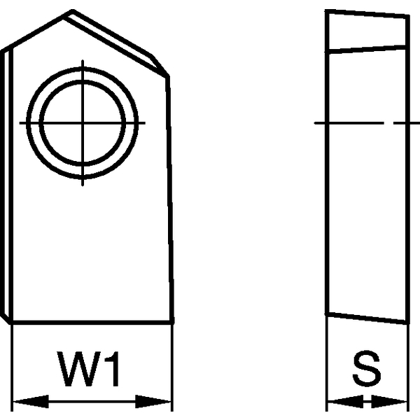 BF Insert • Spot Face W/O Chipbraeker