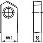 BF Insert • Spot Face W/O Chipbraeker