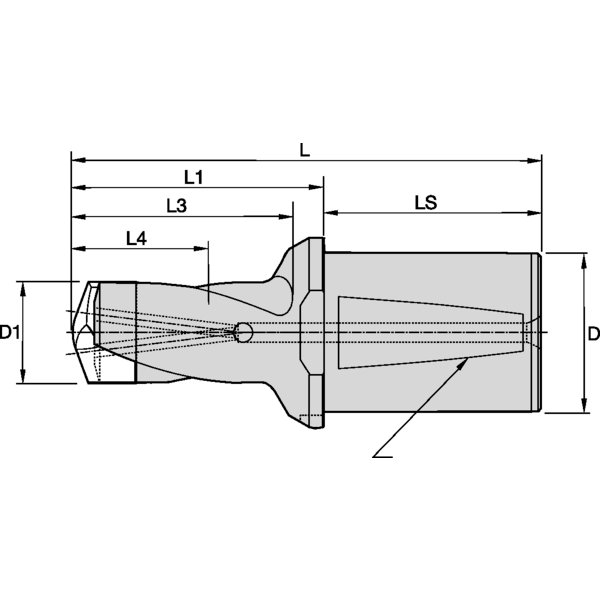 KSEM BODY 36.01-40MM 1xD