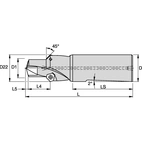 KSEM BODY 24.01-26MM 1xD CHAMFERING