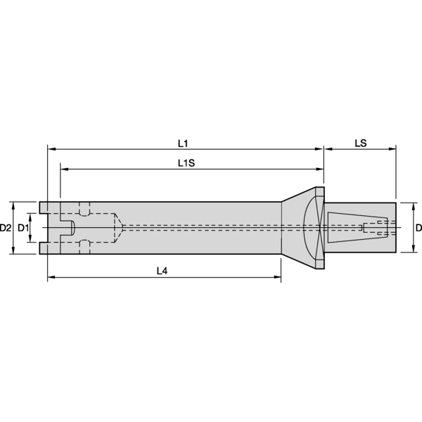 HTS BASIC SHANK DIAMETER=50/3
