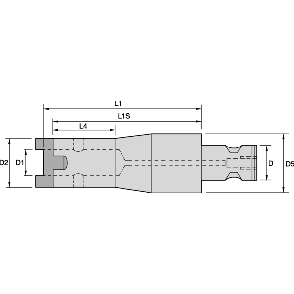 HTS Reducer Diameter 80/28