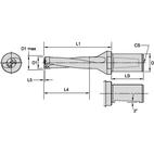 BORR 25MM 4xD IK WD DrillFIX DFT