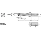BORR 17MM 3xD IK WD DrillFIX DFR