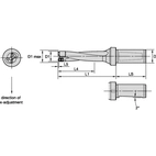 BORR 17.5MM 4xD IK WD DrillFIX DFR
