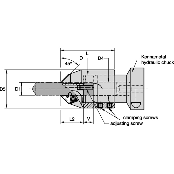 SEFAS CHAMFERING RING 4.0≤D1≤6.0MM