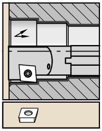 S Clamping Boring Bar D16.0mm