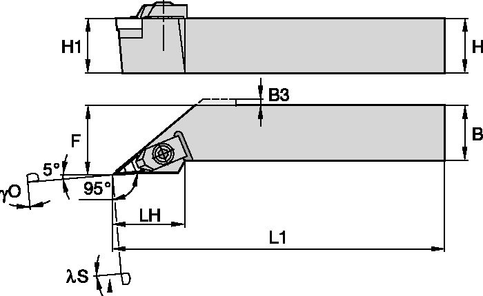 Top Notch Holder W20.0mm L125