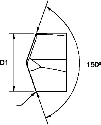 BORRSKÄR 15MM PCM FÖR KSEM