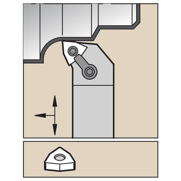 M Clamping Holder W32.0mm L17