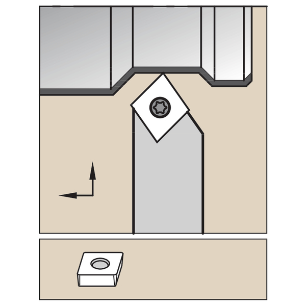 S Clamping Holder W10.0mm L10