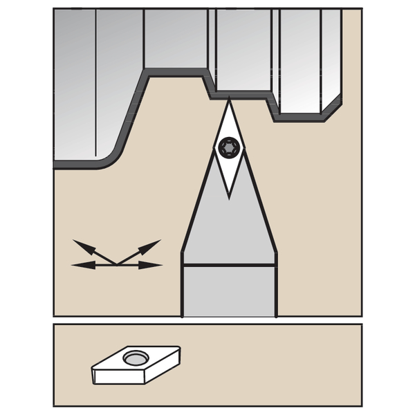 S Clamping Holder W20.0mm L12