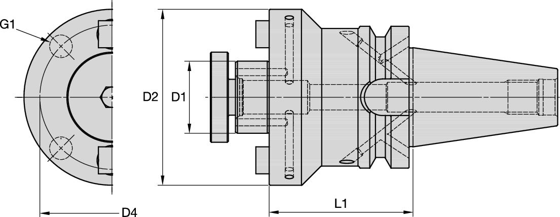 3/4 SMA - PILOT COOLANT - BT50B/AD
