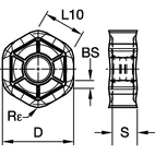 .F..LDJ for aluminium machining