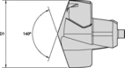 TDM INSERT BLADE UP(M) D=0.3123