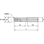 REAMER AXIAL MODULAR SHANK 14MM-15 999MM