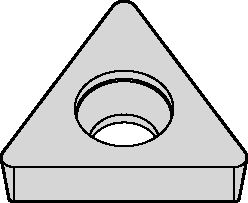 POSITIVE INSERT GEO FLAT TOP