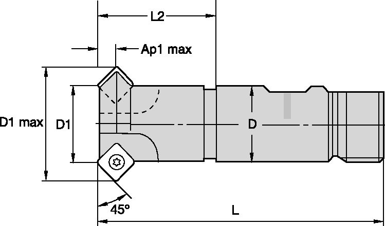 M25 CHAMFER MILL D25 0 Z2