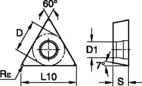 SCREW ON INSERT MEDIUM