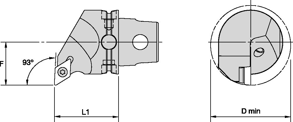 KM40TS SCREW ON CUTTING UNIT