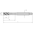 M14X2 6HX RHSF BOTT 376 HSS-E